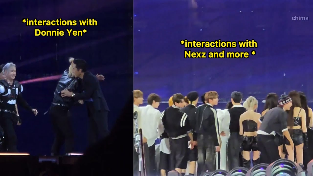 Взаимодействие Stray Kids с Nexz и Donnie Yen на заключительном этапе TMA 2025. Премия The Fact M...