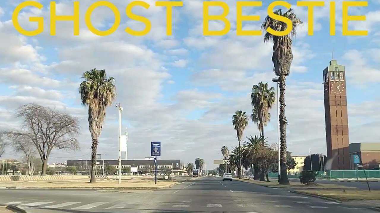 Drive to Goldfields Mall in Welkom South Africa Listening to 