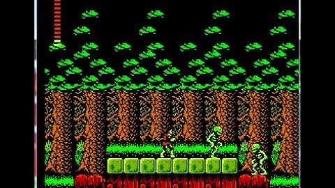 GSCentral.org - Castlevania II (NES) - Game Colors - Sickly Greens (GG)