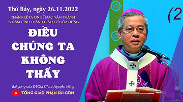 Điều chúng ta không thấy - ĐTGM Giuse Nguyễn Năng | Thánh lễ Tạ ơn bế mạc năm thánh Giáo xứ Hòa Hưng