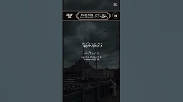 سورة الطه بصوت جميل ارح قلبك قليلا🎧 #freepalestine #المصحف