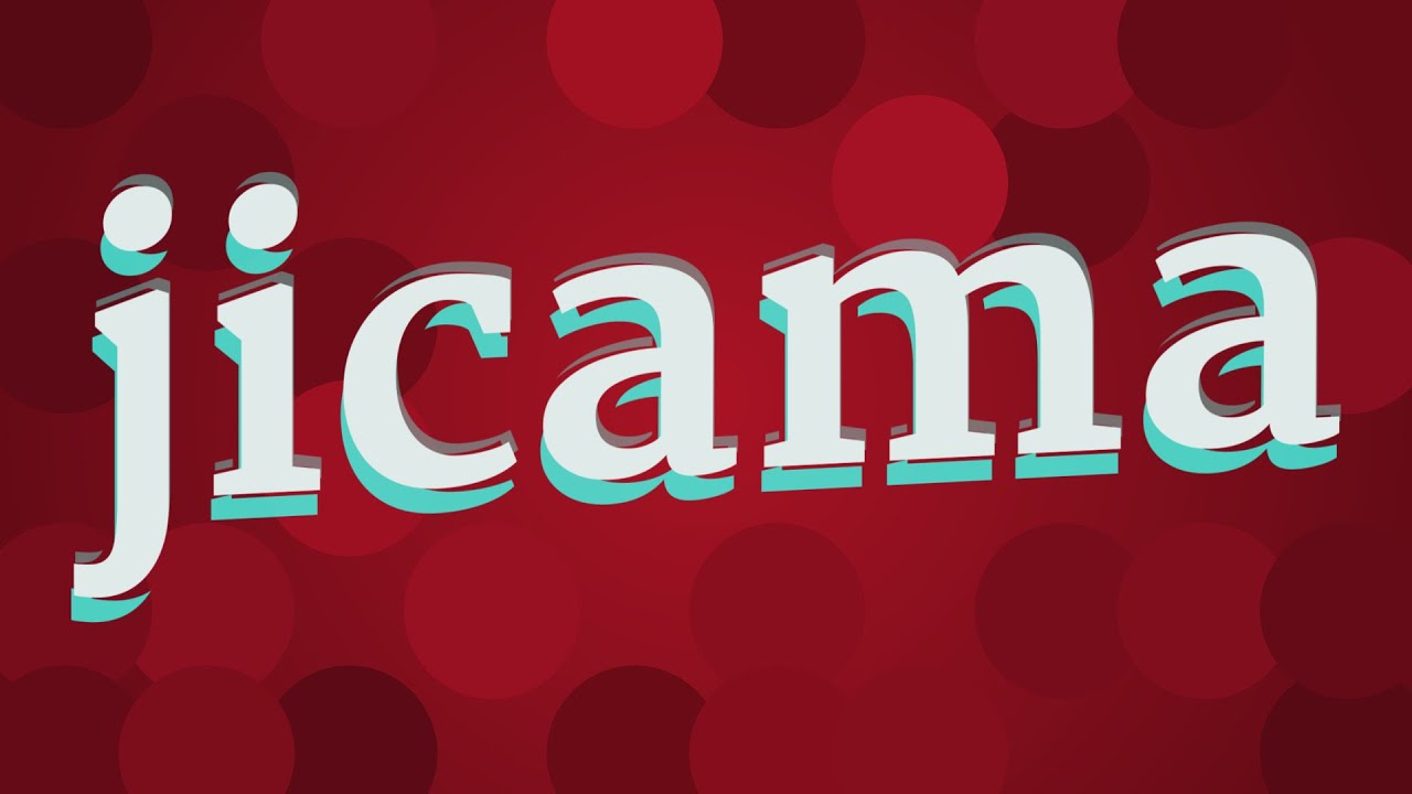 JICAMA pronunciation • How to pronounce JICAMA YouTube