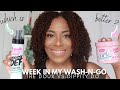 THE DOUX  VS. DIPPITY DO| WEEK IN MY WASH N GO| WHICH IS BETTER?!?!?