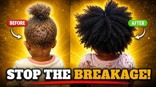 Why Your Child's Hair Breaks On Wash Day (Most Mums Don't Realise This)