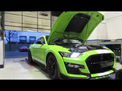 2020 GT500 on the dyno