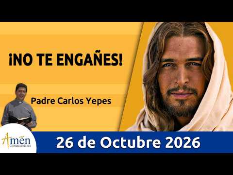 Evangelio De Hoy, Lunes 26 de Octubre 2026 #PadreCarlosYepes l Lucas 13, 10-17 #Evangelio