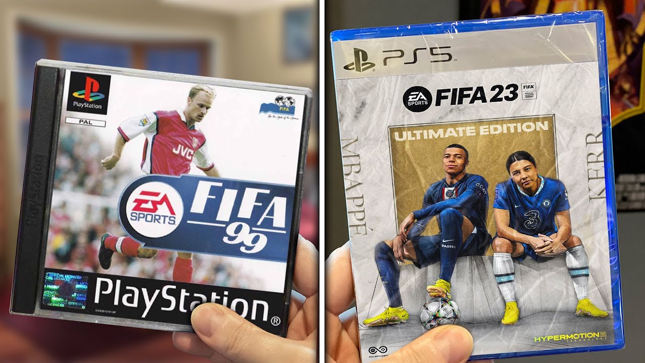 FIFA 23: Every FIFA video game cover since inception