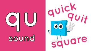 Learn phonic sound of 'qu'/sound through story/learn sound through song/ jolly phonics/ 'qu' words