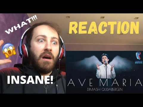 ITALIAN REACTS to the INSANE Dimash — AVE MARIA (SUB ENG)