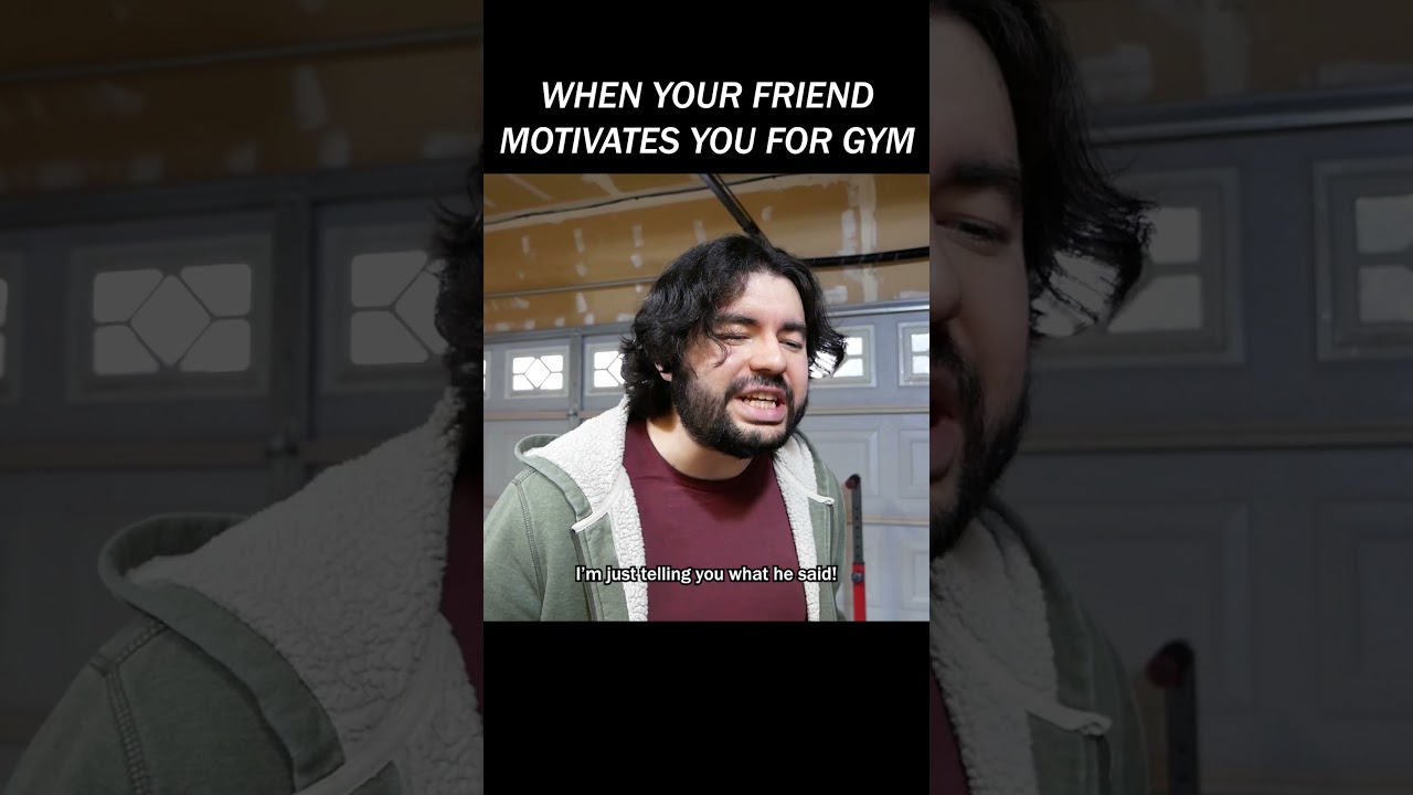 WHEN YOUR FRIEND MOTIVATES YOU FOR GYM  #hatsunemiku #funny #skit