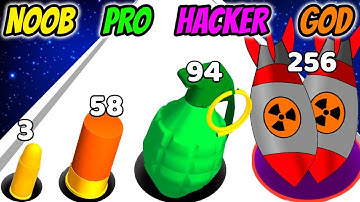 Attack Hole 3D - NOOB vs PRO vs HACKER vs GOD
