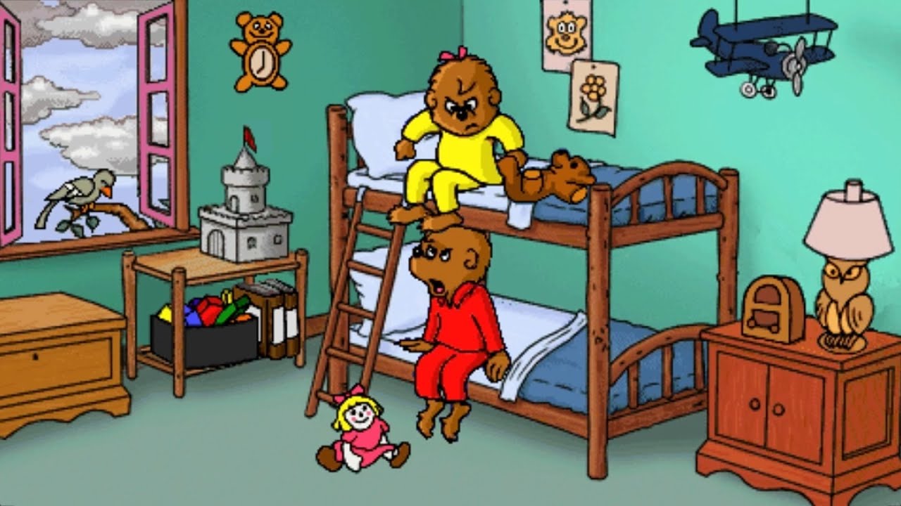The Berenstain Bears Get in a Fight [PC] Longplay Walkthrough Gameplay ...