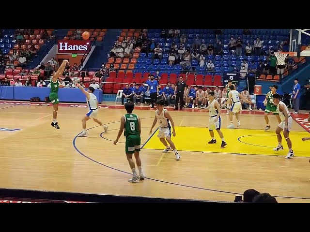 UAAP Season 85 High School Boys Basketball INTENSE Fourth Quarter: CLASSIC DLSZ vs Ateneo Game! class=