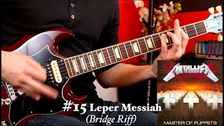 31 MASTER OF PUPPETS Riffs Ranked and Performed!
