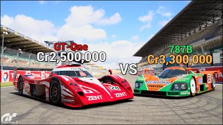 Gran Turismo 7 | Toyota GT-ONE Vs Mazda 787B, LMP & Group C 