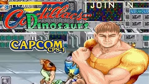 [CPS1]Cadillacs & Dinosaurs Arcade - Mess O