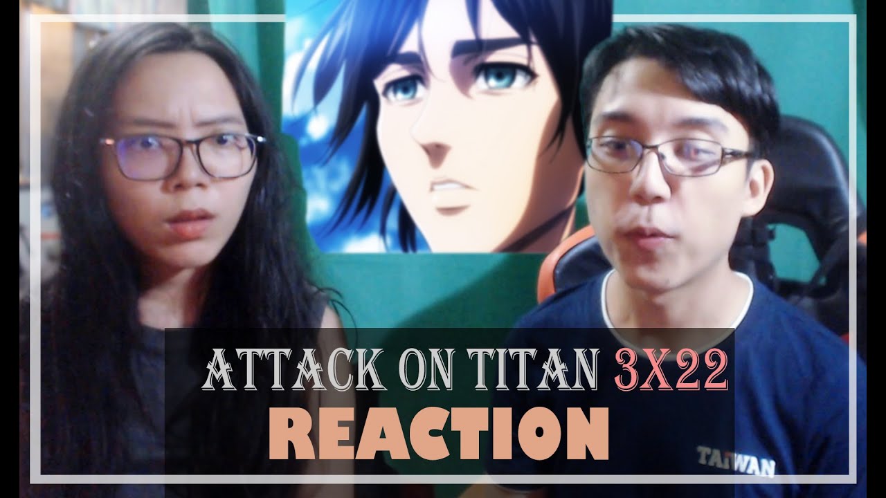 Attack on Titan (Shingeki No Kyojin) 3X22 | "The Other Side of the Wall" | REACTION