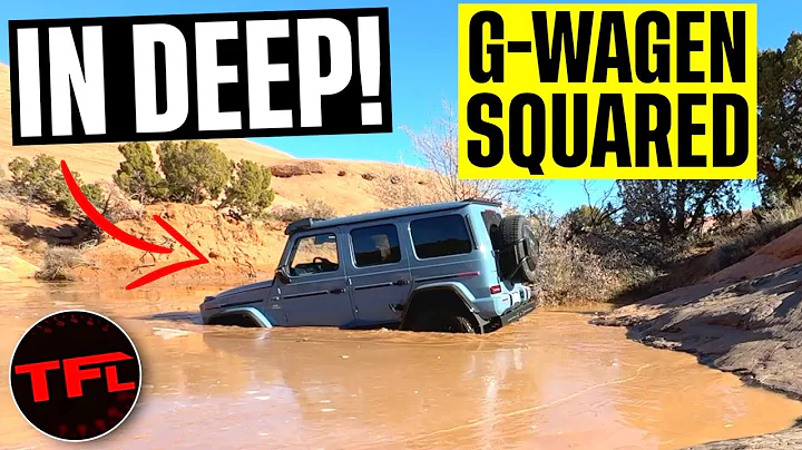 Holy SH%*! I Did NOT Expect to Take This Mercedes-AMG G 63 4x4 Squared into a Lake and Make It!