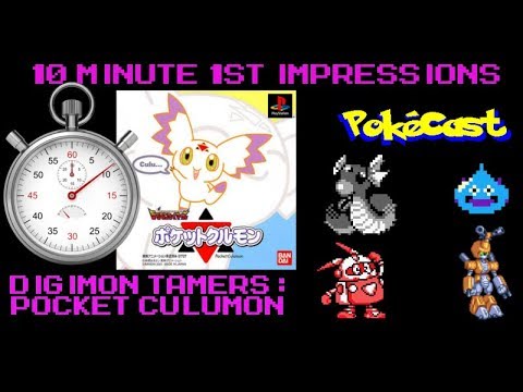10 Minute 1st Impressions : Digimon Tamers: Pocket Culumon