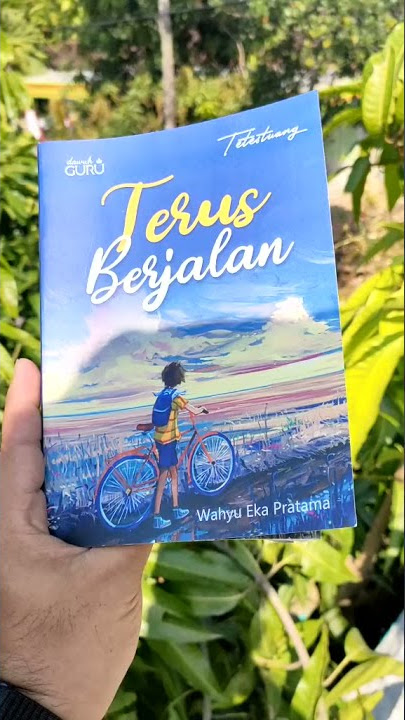 Buku yang lagi viral 'Terus Berjalan by TetesTuang'