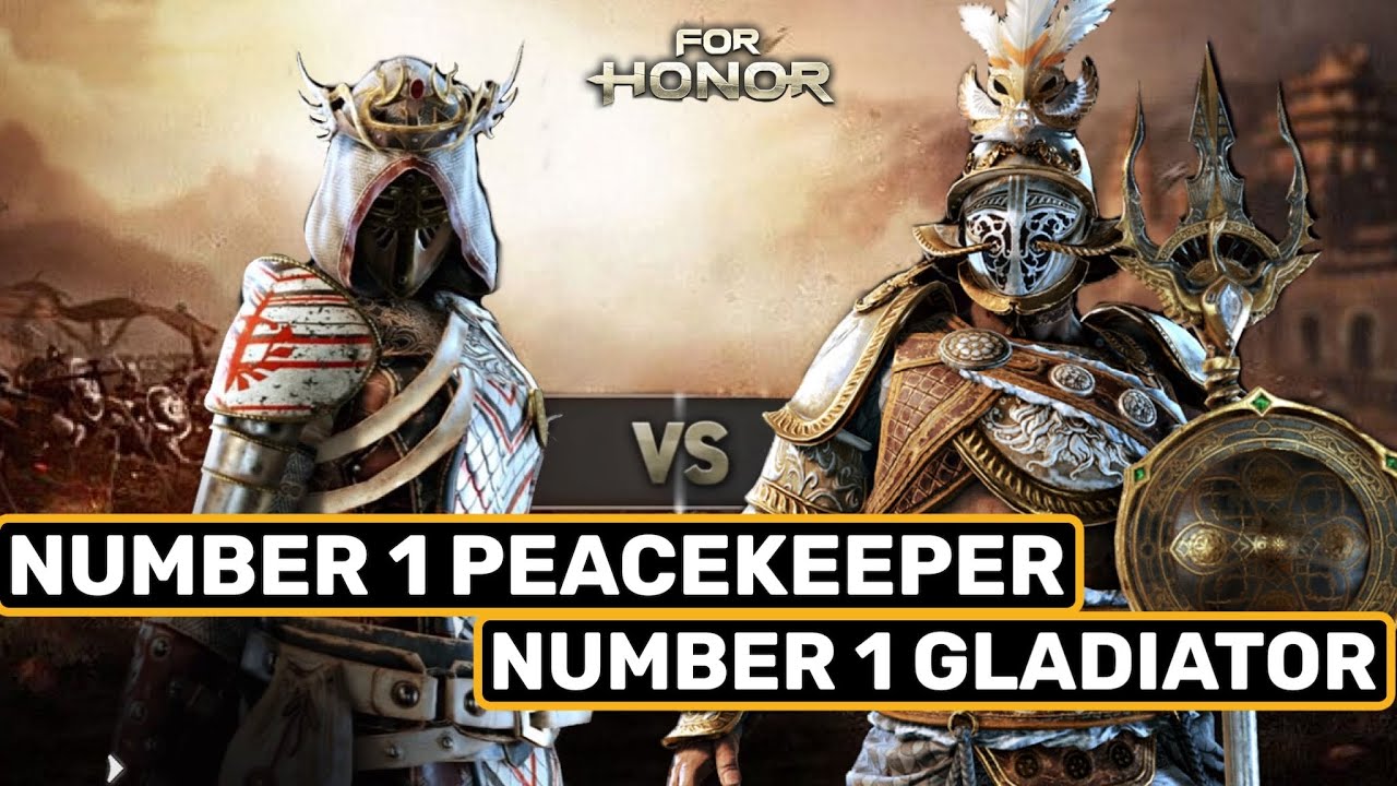 NUMBER 1 RANKED GLADIATOR VS NUMBER 1 RANKED PEACEKEEPER!