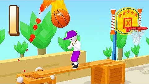 🏀 Bounce Dunk-Dribble Rush / Walkthrough / Part 1