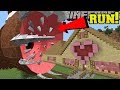 Minecraft: THE UNKILLABLE BOSS!!! (IT ATE JEN'S HOUSE!) - Mod Showcase