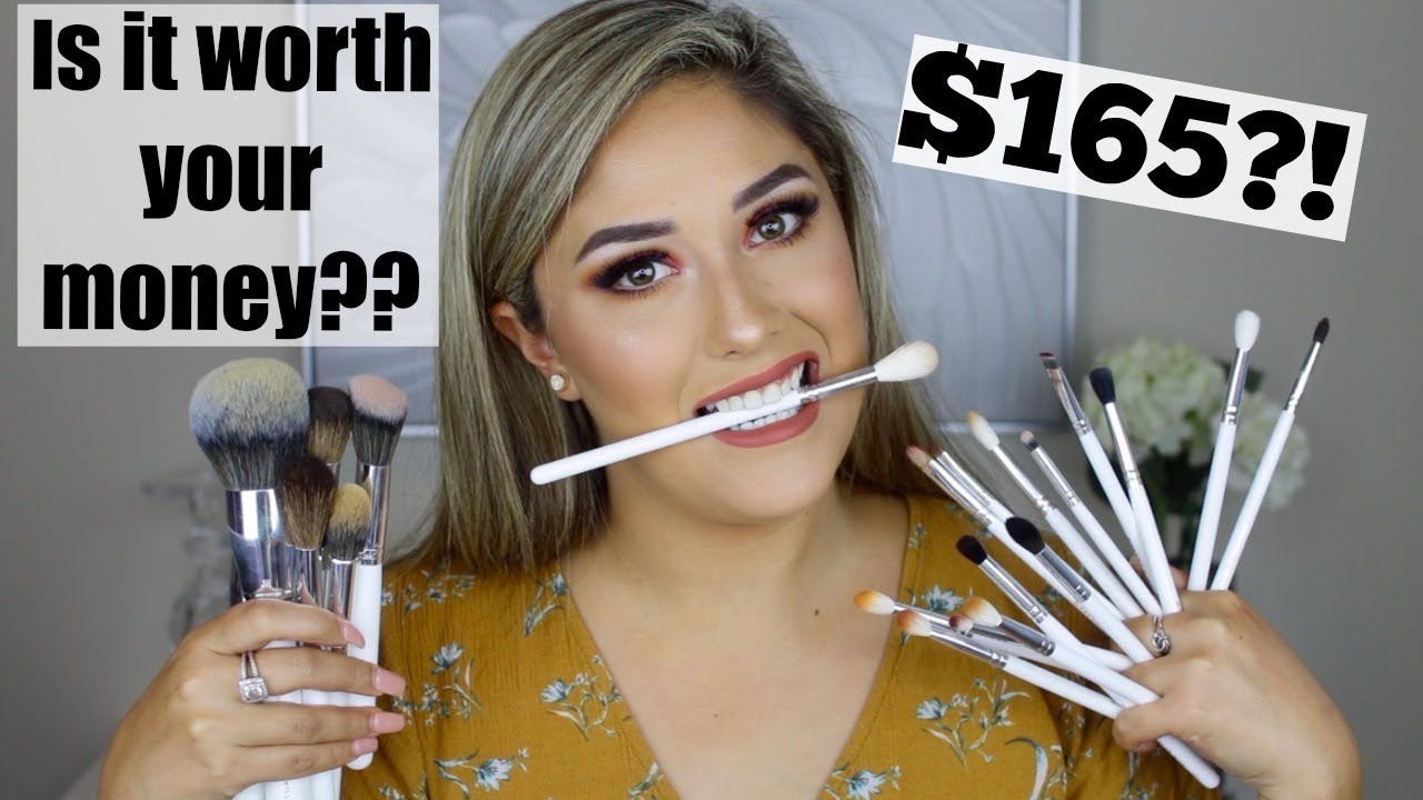 MORPHE X JACLYN HILL THE MASTER BRUSH SET REVIEW -