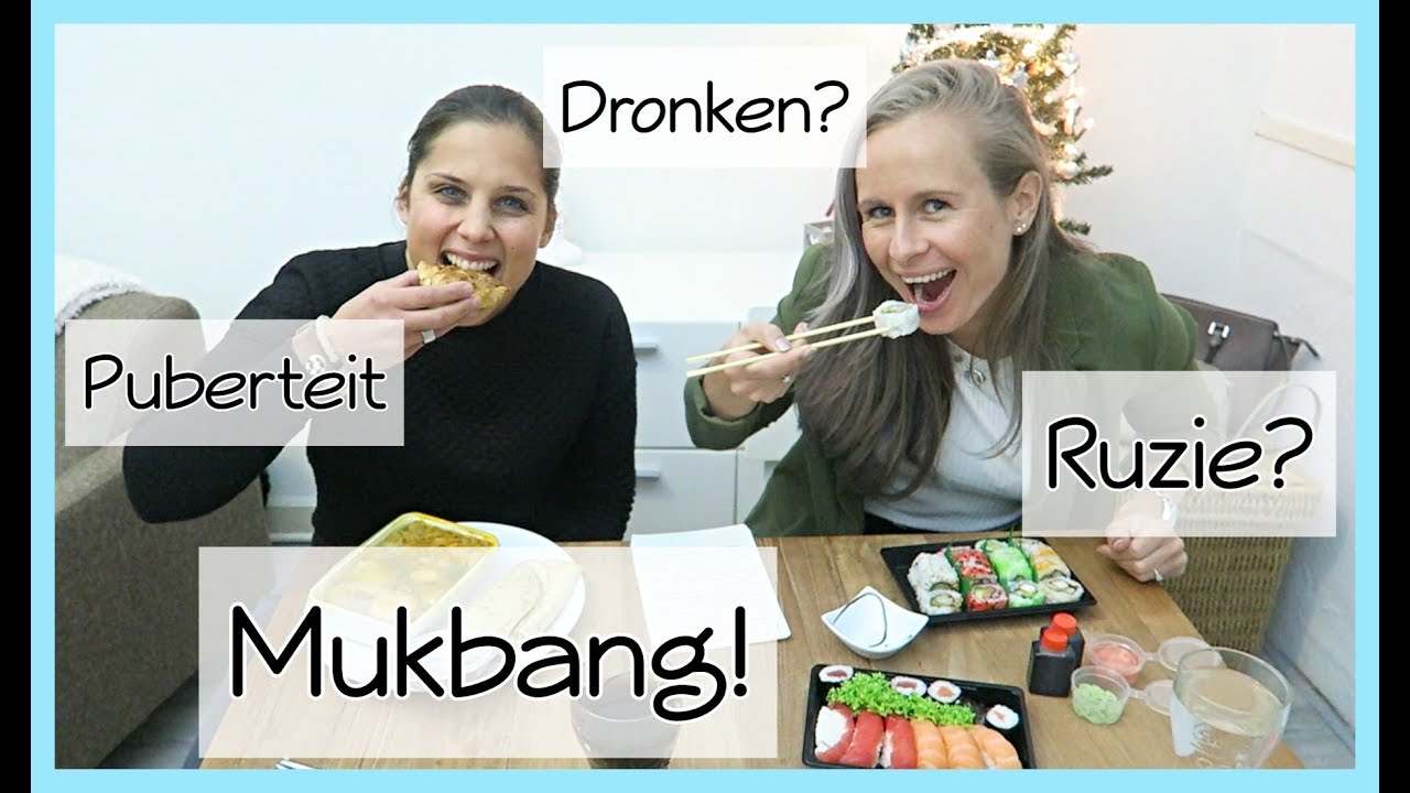 cheatmeals menu Sushi Mukbang! (en Surinaams eten) ♥