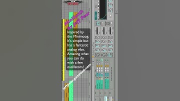 Minimoog Inspired Max for Live MiniSynth for Ableton Live