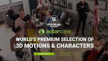 Actorcore Reallusion setup import inside Unreal Engine using CC Autosetup