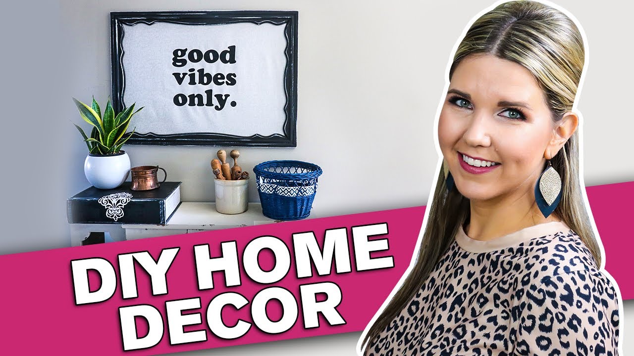 Trash to Treasure ⚫ Home Decor on a budget ⚫ Thrift Store Flip - YouTube