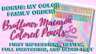 Brutfuner 50 Macaron Colored Pencil REview – The Frugal Crafter Blog