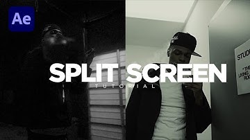 how to create INSANE SPLIT SCREEN effect in After Effects!