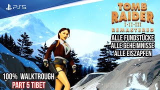 Tomb Raider 2 Remastered - PS4 Version | Der 100% Walktrough Guide Part 5 Tibet