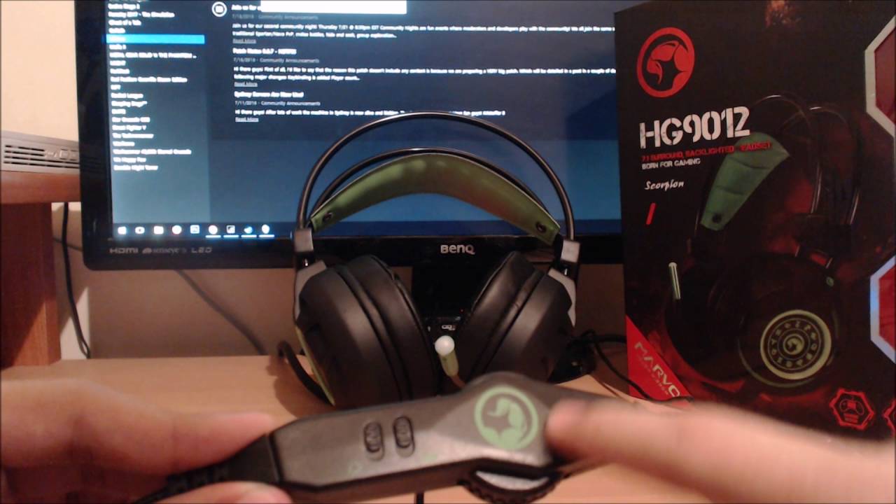 Casti Marvo HG9012 Review RO