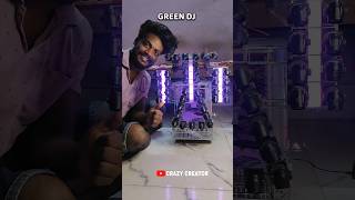 mini GREEN DJ 40+ sharpy light setup 🥳🔥