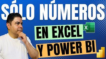 Extraer sólo números usando Power Query para Excel y Power BI