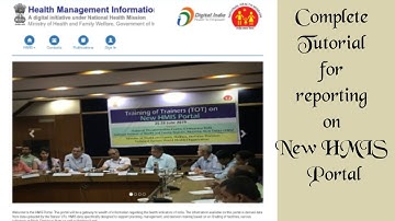 Complete tutorial for reporting on new HMIS portal