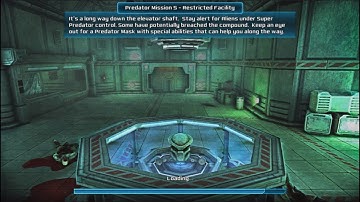 Aliens vs Predator Evolution - Hard Walkthrough - Predator Mission 5: Restricted Facility
