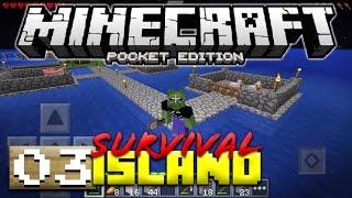 FARMING TIME! - MCPE SURVIVAL ISLAND #3 - Minecraft PE (Pocket Edition)