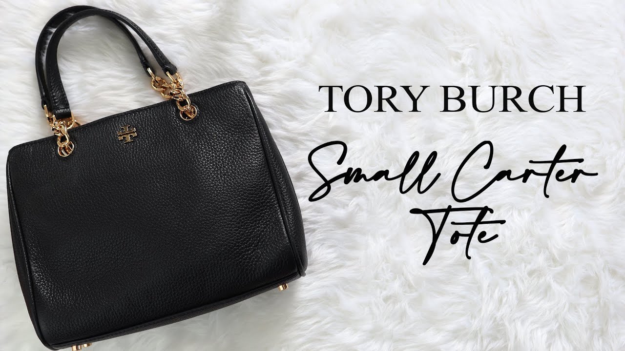 Tory Burch Small Carter Tote - YouTube