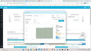 Speedtest 80MHz Point to Point Rocket Prism 5 AC 300Mbps