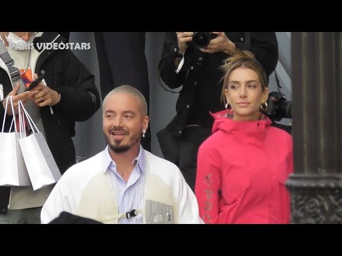 J Balvin & Girlfriend Valentina Ferrer Couple Up for Paris Fashion Week:  Photo 4693115, J Balvin, Valentina Ferrer Photos