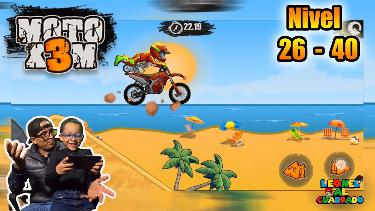 Moto X3M | Nivel 26 - 40 | Juegos Para Niños - YouTube