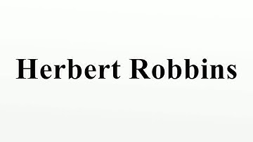 Herbert Robbins