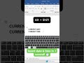 Ms word me Date and time Insert krna 💞 #microsoft #date #time #msoffice #microsoftoffice #1million