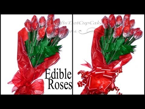 diy---how-to-make-edible-hershey-kisses-rose-bouquet---valentine's-day