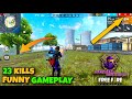 Free Fire 23 Kills Funny Short Gameplay 😂 || Sadri Gamers - Garena Free Fire