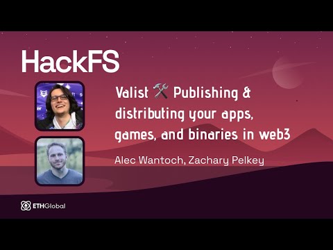 Valist ? Publishing & distributing your apps, games, and binaries in web3